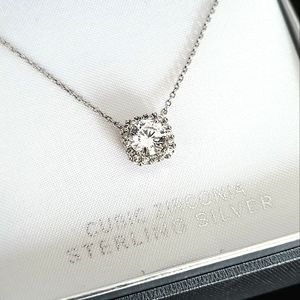Primrose Cubic Zirconia Sterling Silver Necklace